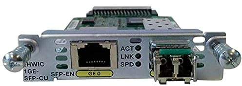 Cisco EHWIC-1GE-SFP-CU= anslutning Gigabit Ethernet snabba WAN-gränssnittskort