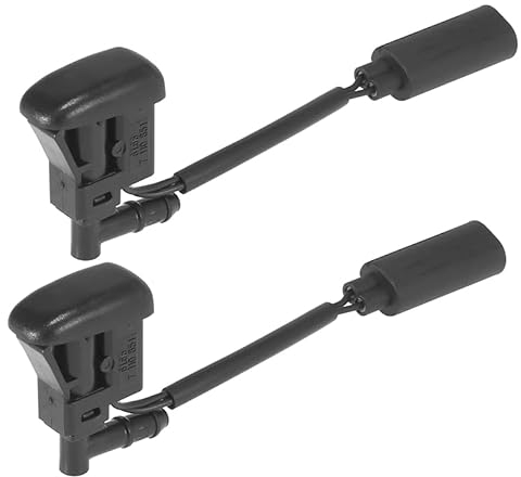KRYDN 1 Paar Neue Windschutzscheibe Beheizte Scheibenwaschdüse Jet 61667110851 for -BMW 1er E81 E82 E87 X3 E83 X5 E53 Z4 E85 E86