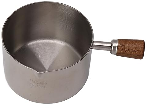 Salsera de Acero Inoxidable 304, Medición Precisa, Apta para Lavavajillas, Salsera Apilable para Cocina y Picnic (250ml)