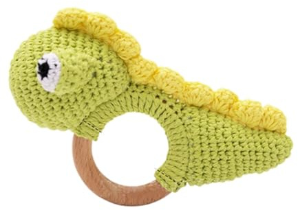 Babyrassel glidning bebis hängselhäkelte babyfilt handgjord ring ring baby ring ring baby leksak för pojkar och flickor