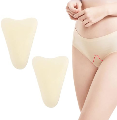 CULEO Salvaslip,2pcs invisibile parti private protezione patch nuoto mutandine bikini autoadesivo antiscivolo silicone patch intimo