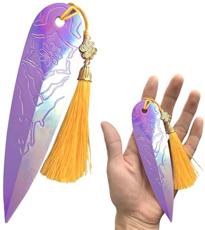 MMDOCO Accessoires Anime - Épée Laser KOP Hunter pour Costumes de Cosplay, Jouet d'halloween pour Enfants, Idéal pour Carnaval et Fêtes Masquées, Couleur Violet Iridescent