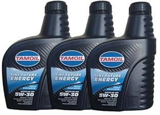 Lubrificanti TAMOIL SAE 5W30 C2, C3 3x1L - Olio motore Totalmente sintetico per auto a benzina o gasolio