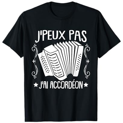 Accordéon Musicien Accordéoniste T-Shirt