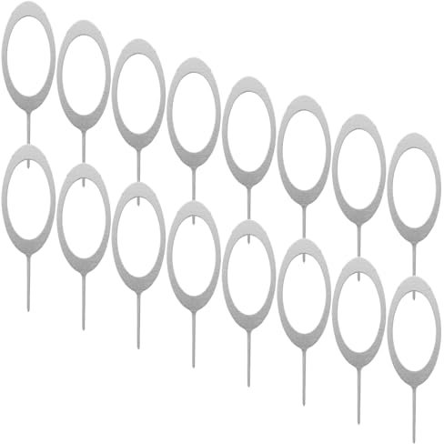 jojofuny 100 Piezas De Aguja para Extraer Tarjetas De Teléfono Móvil Aguja para Extraer Tarjetas Sim Aguja para Extraer Tarjetas Sim Herramienta para Extraer Tarjetas Sim Pasador De
