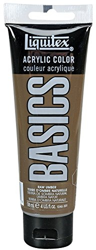 Liquitex Basics Acrylic, 118 ml Tube - Raw Umber