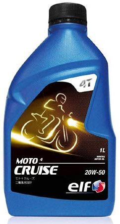 ELF Moto 4 Cruise 20W-50 mineralisches Motorradöl/Motoröl