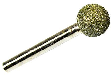 Diamantato 6~16mm Dia. Punte A Testa Sferica Frese Rotanti Per Triturazione A Sfera, Fresa 6 Mm, Grana Grossa 46-10mm