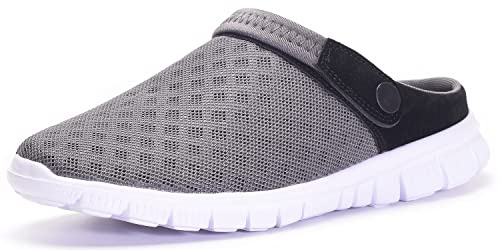Män kvinnor andningsbara nättofflor strandsandaler trädgårdskoskor ihåliga utomhussporter vardagliga sommarskor flip-flops