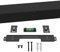 Soundbar Mount for Sonos Ray Sound Bar Includes All Necessary Mounting Hardware, Floating Style Soundbar Wall Bracket for Under TV or Above, Easy To Install, Black