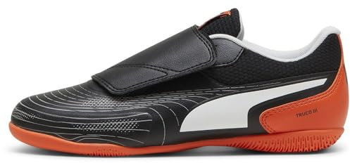 PUMA TRUCO III V JR Indoor Kinder Fussballschuhe Unisex Hallenschuhe 107981, Schuhgröße:35 EU