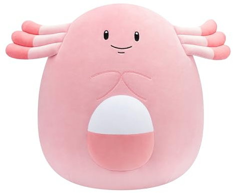 Squishmallows x Pokémon xSQPK00072 - Chaneira 35 cm, offizielles Pokémon, superweiches Kuscheltier