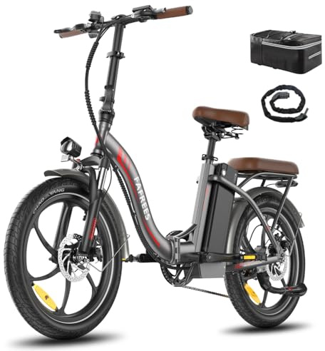 Fafrees F20 Pro E-cykel hopfällbar cykel, uppgradering 2025 Ebike män 20 x 3,0 tum, elcykel 22,5 Ah/810 Wh batteri, e-cykel kvinnor 250 W 25 km/h, Fatbike 7S, e-cykel vikbar lagervikt 140 kg (grå)