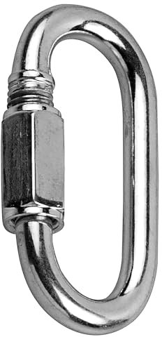 Maglia Rapida Ø 6 mm Acciaio Zincato - Robusta e Resistente alla Corrosione - 5 Pezzi