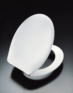 Pressalit 75000-UN3999 WC-Sitz Scandinavia weiß mit Deckel und Universalscharnier (BN3)
