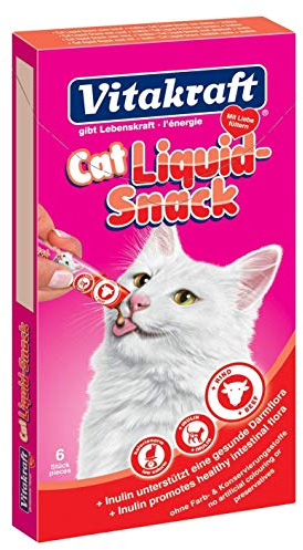 Vitakraft Katzensnack Cat Liquid Snack Ente - 11 x 90g