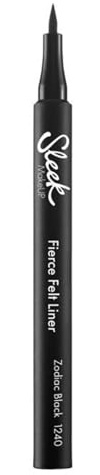 Fierce Felt Liner Black Sleek