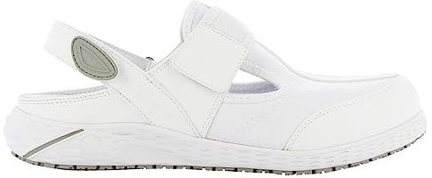 SAFETY JOGGER Safety Shoes for Women 7 UK - Aliza - Lightweight Comfortable Velcro Work Shoe, Ideal for Nurses, Kitchen or Indoor, Non Slip and Shock Absorbing, Oxypas, Light Blue