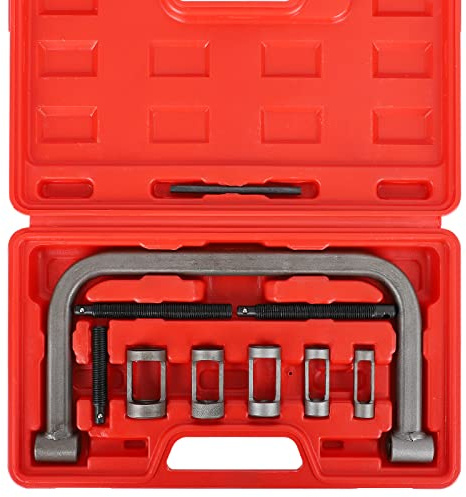 QUNNIE compresseur à Ressort de soupape, Ensemble de 10 Outils à Pince à Ressort avec Pince en C, largement utilisé pour ATV, Auto, Moto, Petit équipement de véhicule à Moteur