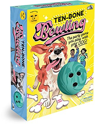 Big Potato Ten Bone Bowling: A Family Party Game for You and Your Dog | Dog Board Game