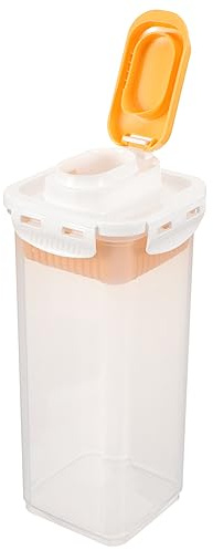 Angoily Tanque De Almacenamiento De Detergente Tapa Transparente Cubo De Ropa Para Detergente Polvo Dispensador De Jabón Para Ropa Para Uso Lavandería