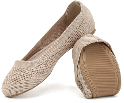 Jifenkla Bailarinas Mujer Zapatos Planos Comodos Manoletinas Pretty Bailarinas Deportivas Elegentes Vestir Sabrinas para Exteriores