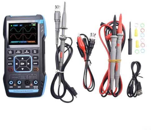 HpLive 2C23T Oscilloscope multimètre numérique portable 3 en 1 Générateur de signaux (standard)