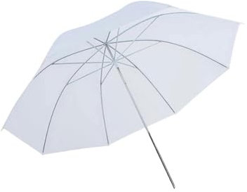 LQHYDMS Paraply 50 cm 20 tum fotografi ljusreflektor paraply vitt mjukt studioparaply för fotografering belysning paraply tillbehörsstandard