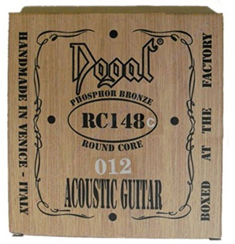 Dogal® »RC148C ACOUSTIC GUITAR SET PHOSPHOR BRONZE« Corde per chitarra acustica - Phosphore Bronze Round Core - 012/052