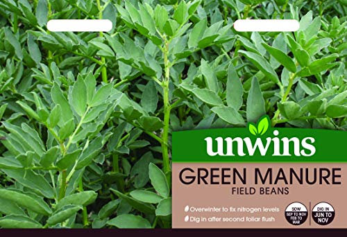 Unwins 30310563 Green Manure Field Beans Seeds, Clear
