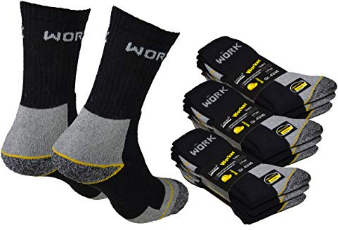 60 par kvinnor herr strumpor arbetssockor bomullsstrumpor fritid sport Storlek 39-42
