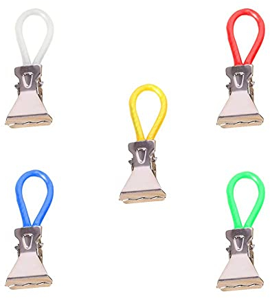 Towel Holder Clip, 5Pcs Kitchen Towel Hanging Clips, Metal Kitchen Tea Towel Storage Clip, Kitchen Towel Clips, Metal Towel Clips, for Kitchen, Bathroom, Cupboards