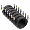 Wrugste XLR Kabel Premium Symmetrisches XLR Mikrofonkabel,10M 7Stück 3-Pin XLR Stecker auf Buchse DMX Mikrofonkabel für Studioaufnahmen und Live-Produktion (10M-7Stück)