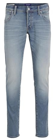 JACK & JONES Male Tapered Fit Jeans JJIMIKE JJFOX I.K. GE 423 SN Tapered Fit Jeans