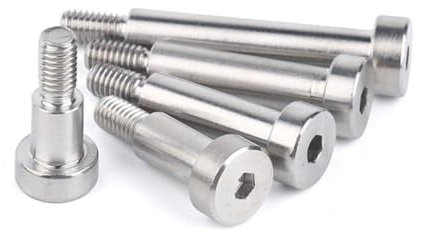 AYYSSM 10XM8X10-12XM10X70 Acero Inoxidable 304 Cabeza Hexagonal con Cabezal for Tornillos Hombro Convexo Tornillo de Paso Igual (Color : 304, Size : 12XM10X30 5pcs)