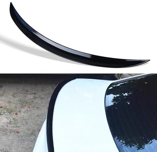 BONRYAN Heckspoiler Heckspoiler Spoilerlippe lippe für BMW 3er 2005-2013 E90 schwarz