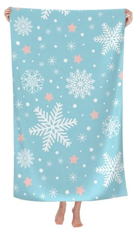 Herren Damen Microfaser Handtücher Großes Strandtuch „Frohe Weihnachten“ Kinder Badetuch Klassische Strandtuch Mode Handtücher Für Sauna Reise Pool