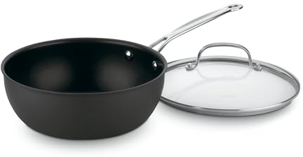 Cuisinart Chef's Classic™ Nonstick Hard Anodized 3 Quart Chef's Pan w/Cover