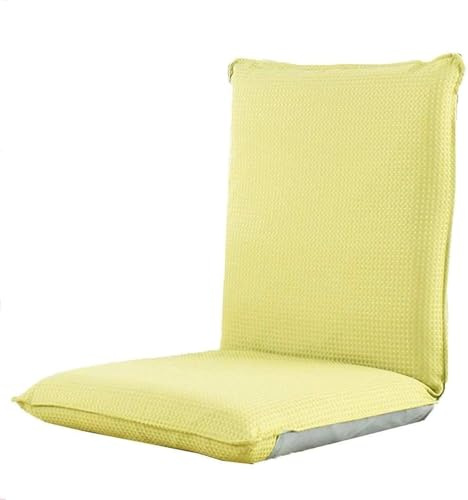 Kanduo Chaises de Camping, chaises Longues de Jardin, chaises Pliantes, canapé-lit Simple Pliable Tatami(Orange)