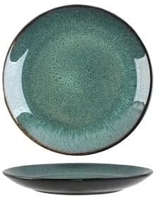 loeusjfnr Pastatallrikar servisstallrikar bifftallrik pastatallrik keramisk stor soppskål (M)