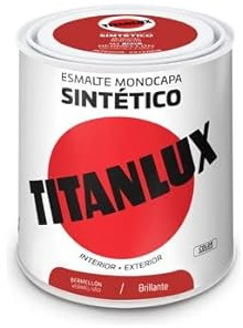 Titanlux Esmalte Sintético Brillante Bermellón 250 ml