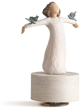 Willow Tree Happiness Musical, Sculpted Hand-Painted Musical Figure