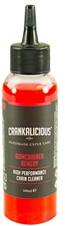 Crankalicious Cycle Care - Gumchained Remedy High Performance Chain Cleaner - for removing grease, grime and dirt from bicycle chains - 100ml