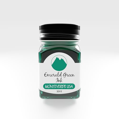 Monteverde g309eg 30 ml Ink Bottle - Emerald Green