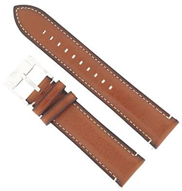FOSSIL Uhrband Wechselarmband LB-CH3029 Ersatzband CH3029 Uhrenarmband Leder 22 mm Braun