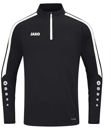 JAKO - Alimentation Zippée sur Le Dessus, Mixte Enfant, Noir, 164