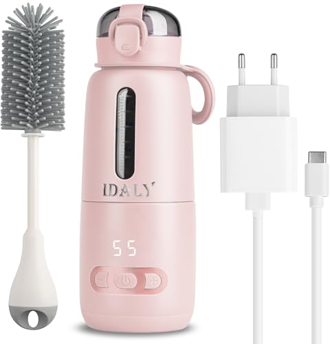 Flaschenwärmer Baby Unterwegs -milcherwärmer Baby, Flaschenwärmer To Go Baby, Tragbarer Flaschenwärmer Baby Usb-ladegerät - Geschenk Geburt, Geburtsgeschenk Mädchen, Junge.
