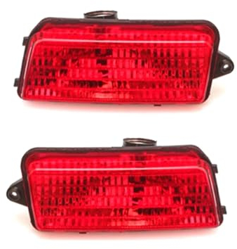 För Jeep Grand Cherokee 2005-2010, Bakre stötfångarljus Stoppljus Dimbakljus