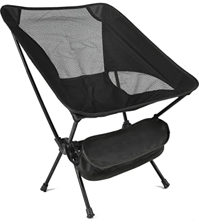 YIHANSS Ultraleichter Campingstuhl mit tragbarem Hocker für die Handtasche, zusammenklappbarer Strandstuhl für Outdoor-Camping für Picknick, Reisen, Wandern, Angeln, Stühle