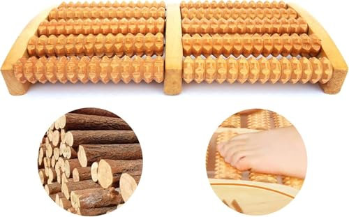 PARENCE.- Massaggiatore plantare in legno. Massaggiatore plantare • Soluzione di drenaggio linfatico e rilassamento manuale